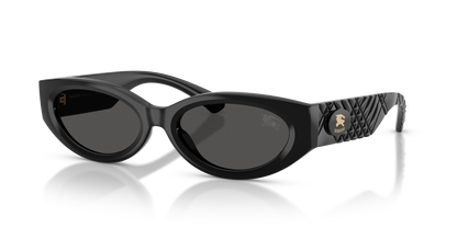 Burberry BE4505U Sunglasses in 300187 Black / Dark Grey lens