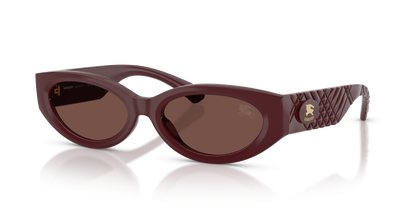 Burberry BE4505U Sunglasses in 425973 Bordeaux / Black Chocolate lens