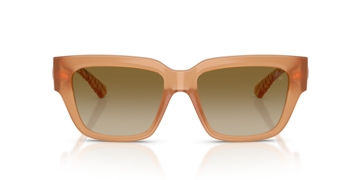 Burberry BE4506U Sunglasses in 426613 Beige / Brown Gradient lens, front view