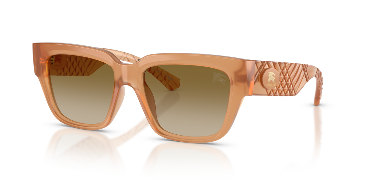 Burberry BE4506U Sunglasses in 426613 Beige / Brown Gradient lens