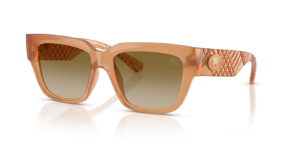 Burberry BE4506U Sunglasses in 426613 Beige / Brown Gradient lens