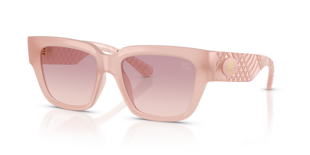 Burberry BE4506U Sunglasses in 426768 Pink / Brown Gradient Dark Violet lens