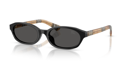 Burberry BE4508D Sunglasses in 416187 Black / Dark Grey lens