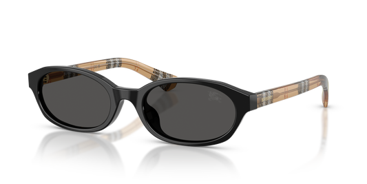 Burberry BE4508D Sunglasses in 416187 Black / Dark Grey lens