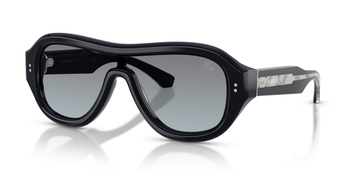 Burberry BE4509U Sunglasses in 427319 Blue / Blue Gradient lens