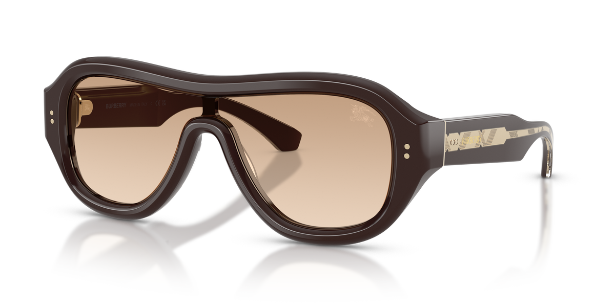 Burberry BE4509U Sunglasses in 42748D Brown / Brown Gradient lens