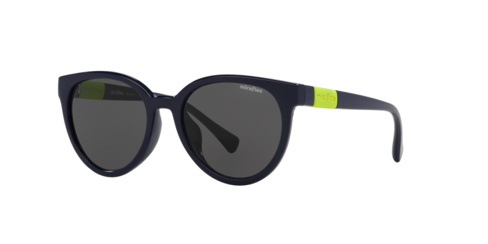 Miraflex MF1041 Kids' Sunglasses in M568 Navy / Dark Grey lens