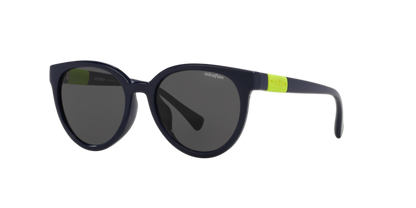 Miraflex MF1041 Kids' Sunglasses in M568 Navy / Dark Grey lens