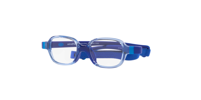 Miraflex MF4004 Kids' Glasses Frame in K616 Blue
