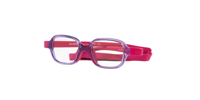 Miraflex MF4004 Kids' Glasses Frame in K621 Lilac/Pink