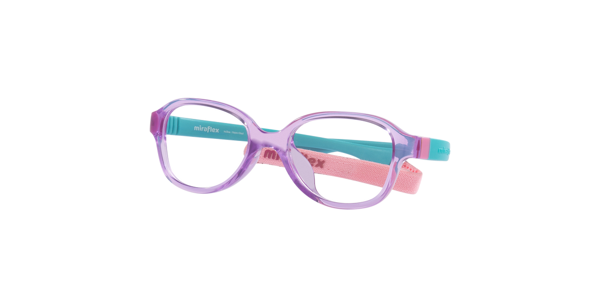 Miraflex MF4031 Kids' Glasses Frame in N232 Translucent Violet