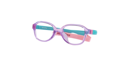 Miraflex MF4031 Kids' Glasses Frame in N232 Translucent Violet