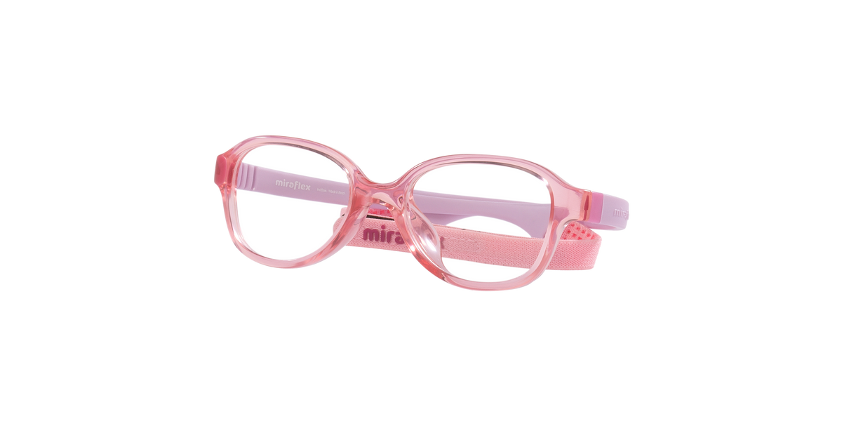 Miraflex MF4031 Kids' Glasses Frame in N234 Translucent Pink