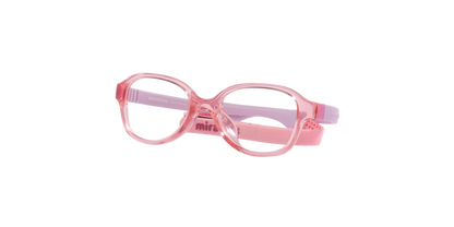 Miraflex MF4031 Kids' Glasses Frame in N234 Translucent Pink