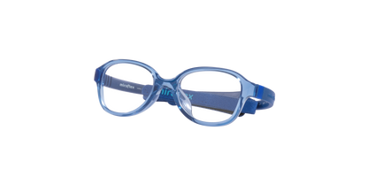 Miraflex MF4031 Kids' Glasses Frame in N235 Translucent Blue