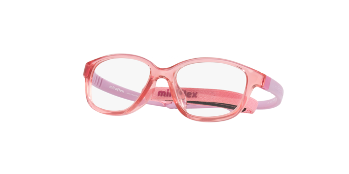Miraflex MF4032 Kids' Glasses Frame in N239 Translucent Pink
