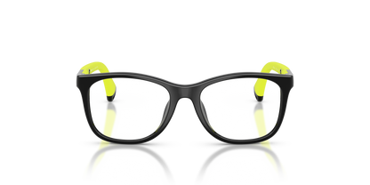 Miraflex MF4044 Kids' Glasses Frame in O806 Black, front view