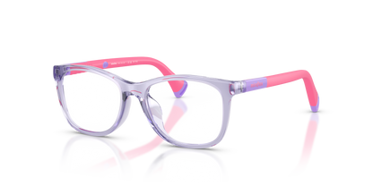 Miraflex MF4044 Kids' Glasses Frame in O807 Translucent Violet