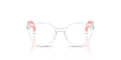 Miraflex MF4045 Kids' Glasses Frame in O810 Crystal, front view
