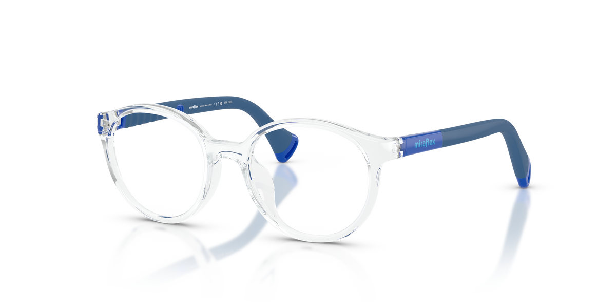 Miraflex MF4045 Kids' Glasses Frame in O813 Crystal