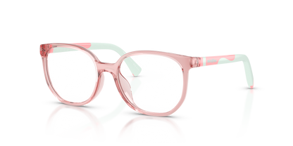 Miraflex MF4046 Kids' Glasses Frame in O814 Translucent Light Pink