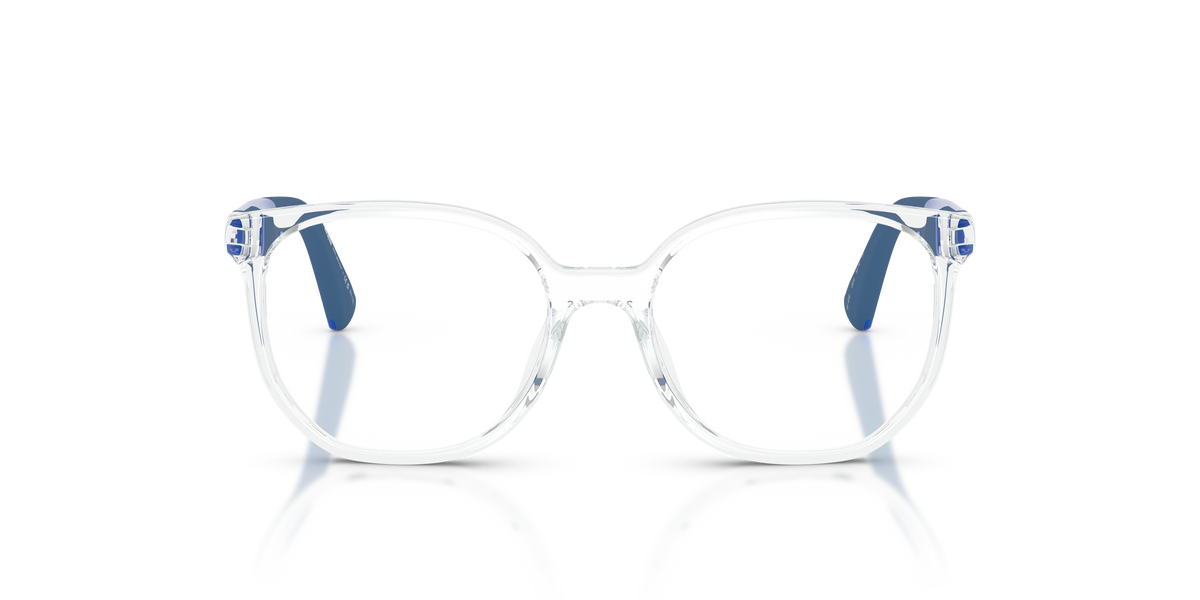 Miraflex MF4046 Kids' Glasses Frame in O816 Crystal, front view