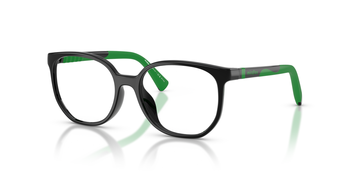 Miraflex MF4046 Kids' Glasses Frame in O817 Full Black