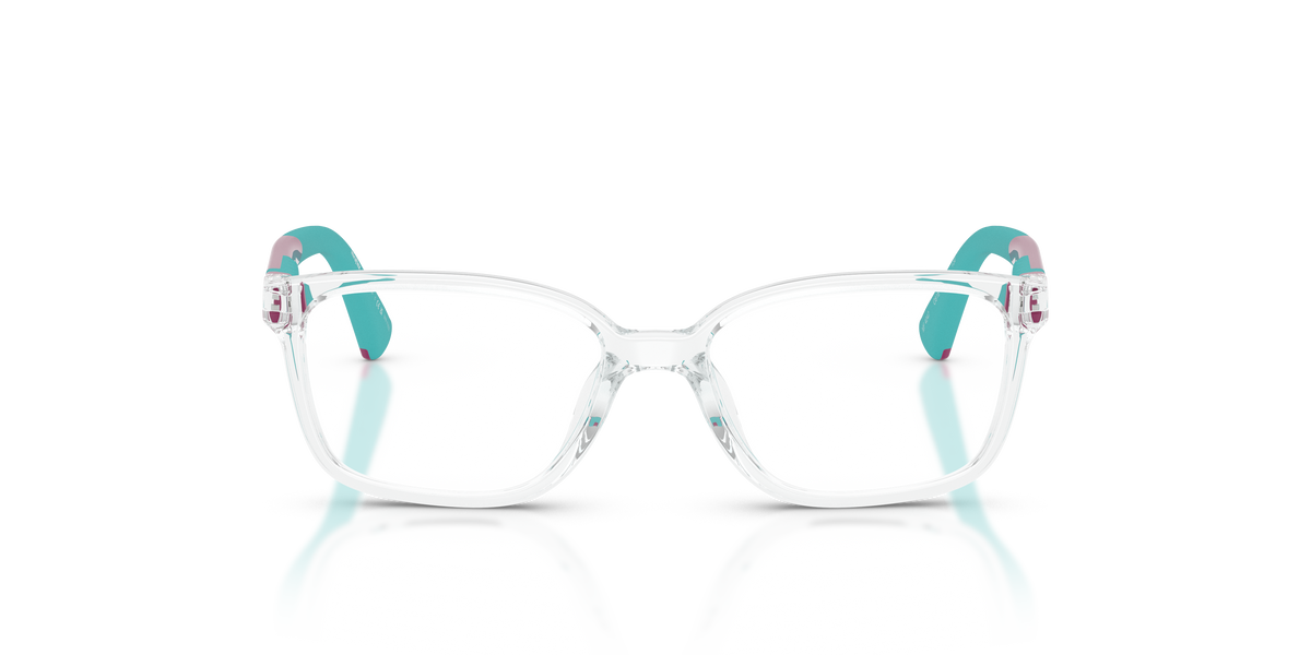 Miraflex MF4047 Kids' Glasses Frame in O818 Crystal, front view