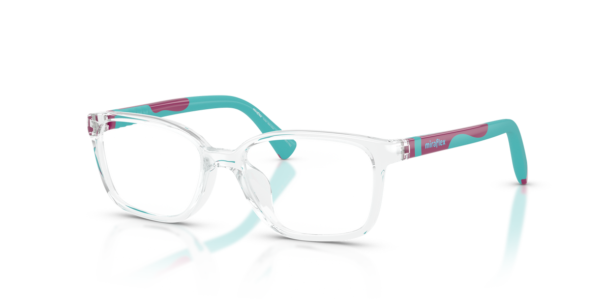 Miraflex MF4047 Kids' Glasses Frame in O818 Crystal