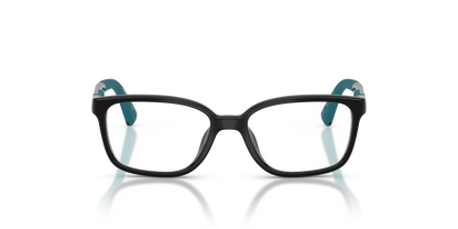 Miraflex MF4047 Kids' Glasses Frame in O820 Black, front view