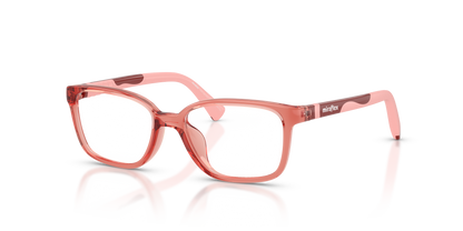 Miraflex MF4047 Kids' Glasses Frame in O821 Translucent Light Coral Orange