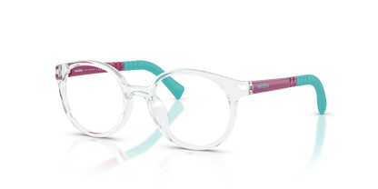 Miraflex MF4048 Kids' Glasses Frame in O822 Crystal