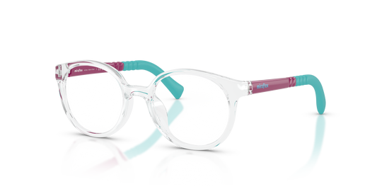 Miraflex MF4048 Kids' Glasses Frame in O822 Crystal