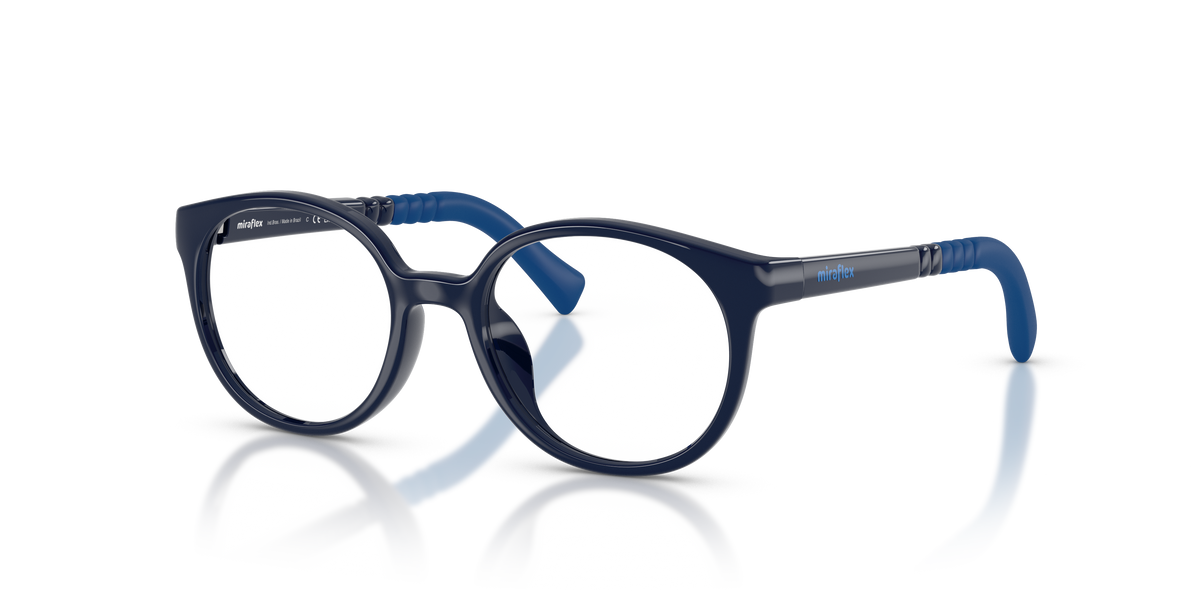 Miraflex MF4048 Kids' Glasses Frame in O824 Navy
