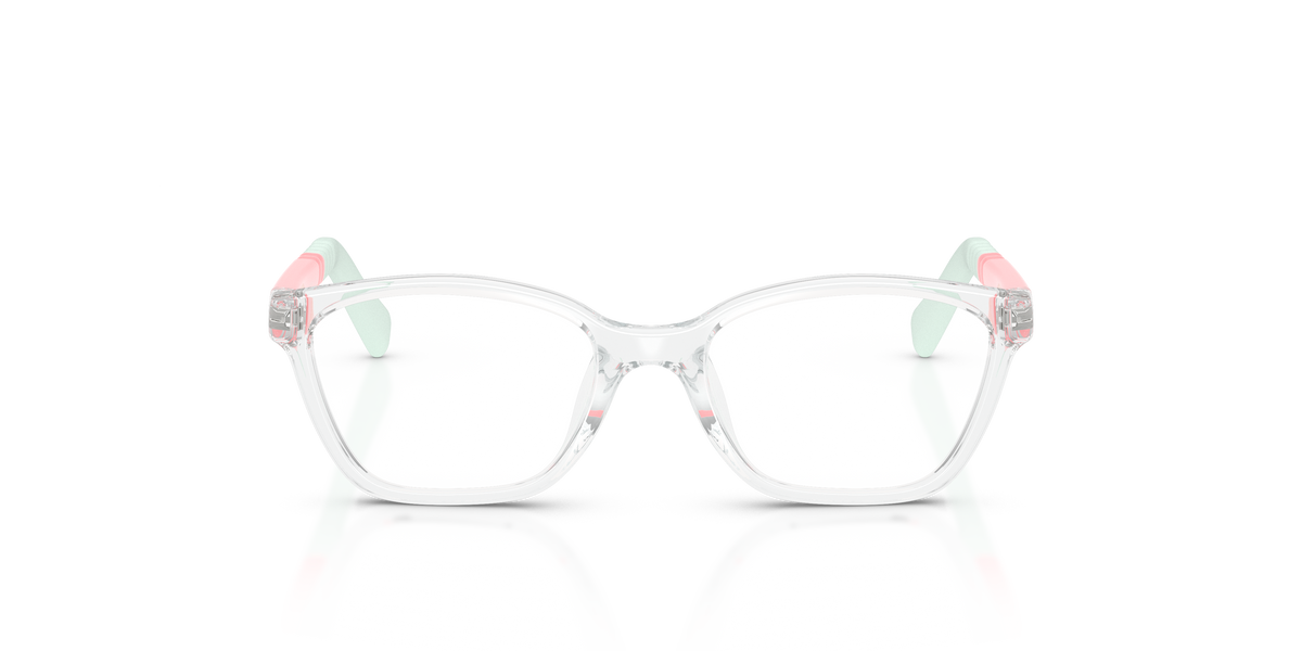 Miraflex MF4049 Kids' Glasses Frame in O826 Crystal, front view
