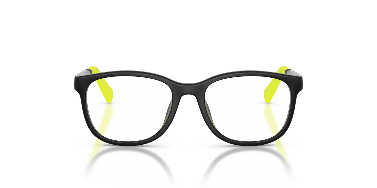 Miraflex MF4050 Kids' Glasses Frame in O830 Black, front view