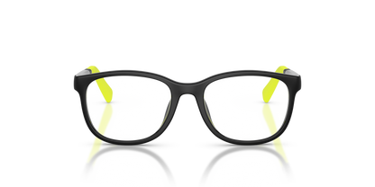 Miraflex MF4050 Kids' Glasses Frame in O830 Black, front view
