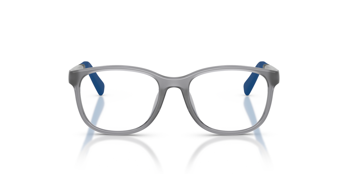 Miraflex MF4050 Kids' Glasses Frame in O832 Translucent Grey, front view