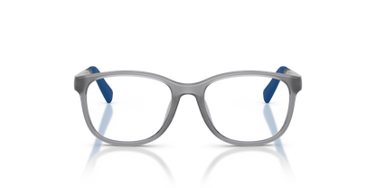 Miraflex MF4050 Kids' Glasses Frame in O832 Translucent Grey, front view