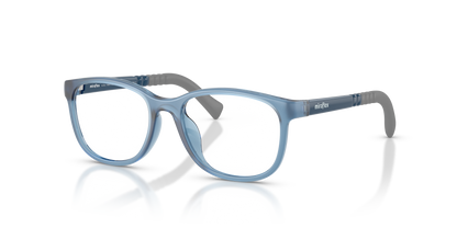 Miraflex MF4050 Kids' Glasses Frame in O833 Translucent Blue