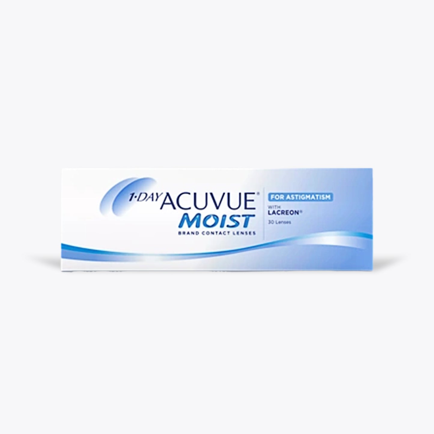 Acuvue 1 Day Moist Toric Contact Lenses for Astigmatism (Pack of 30)