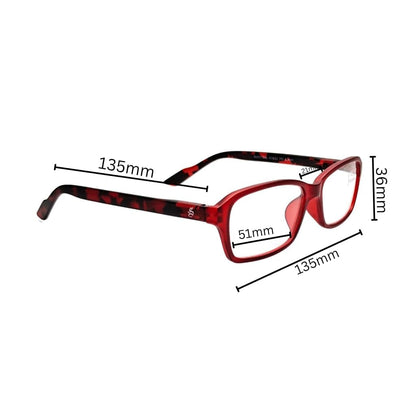 Esperto Martina Red reading glasses, view 4