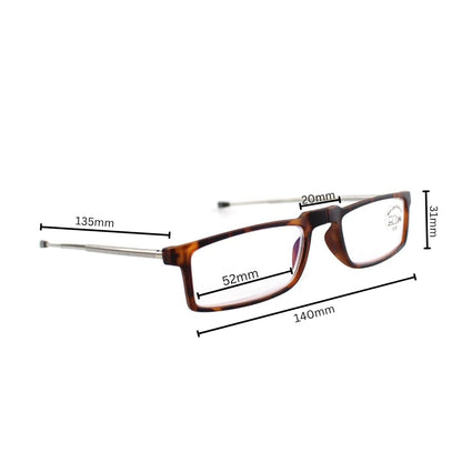 Esperto Earth Brown reading glasses, view 3