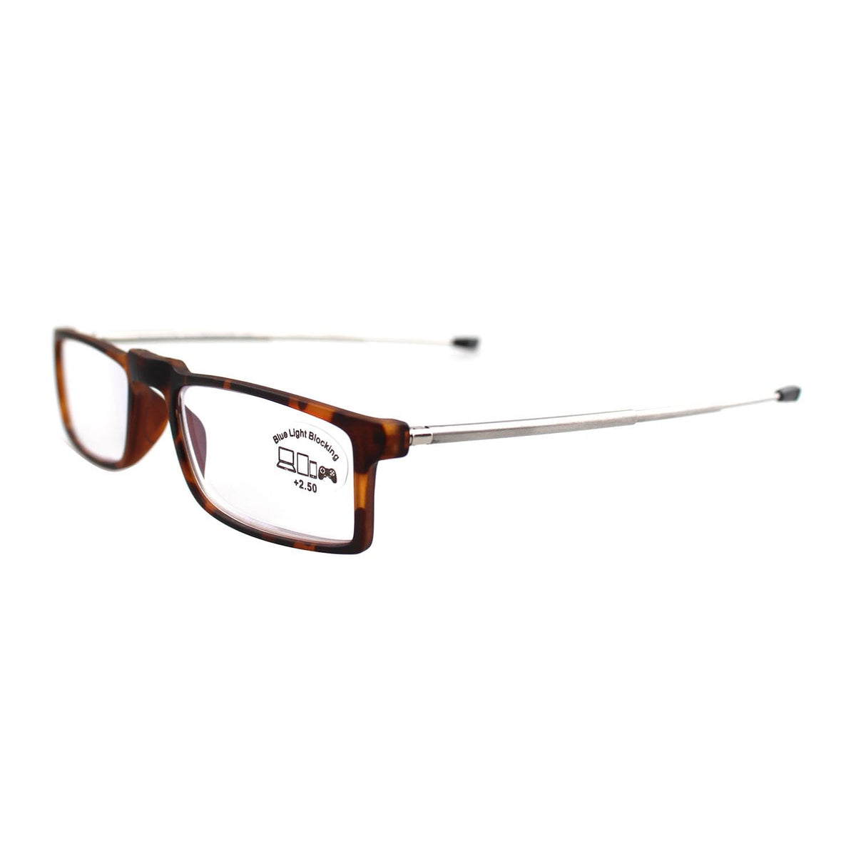 Esperto Earth Brown reading glasses, view 2