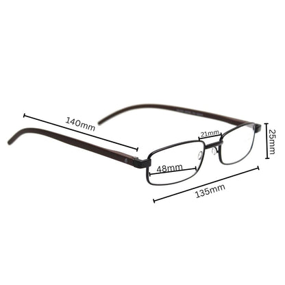 Esperto River Brown reading glasses, view 4