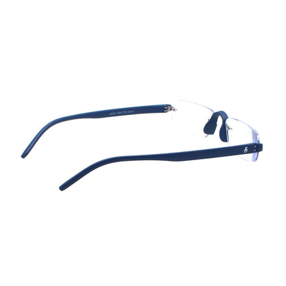 Esperto Jupiter Blue rimless blue cut reading glasses, view 8