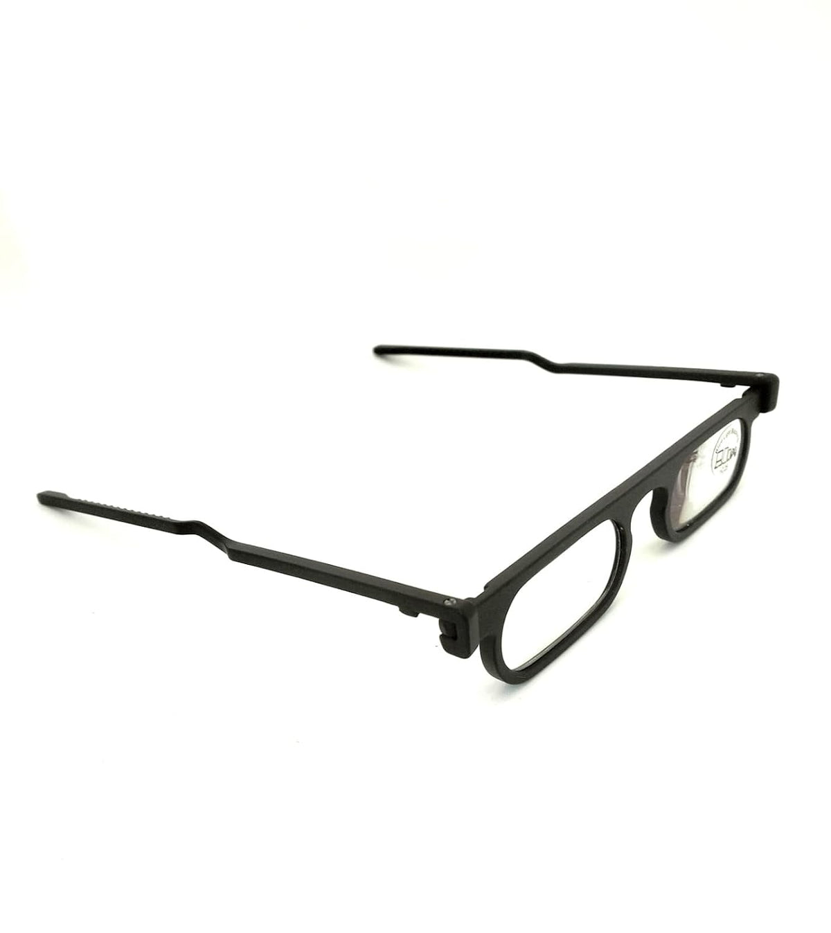 Esperto Move On thin blue cut reading glasses Black, side view