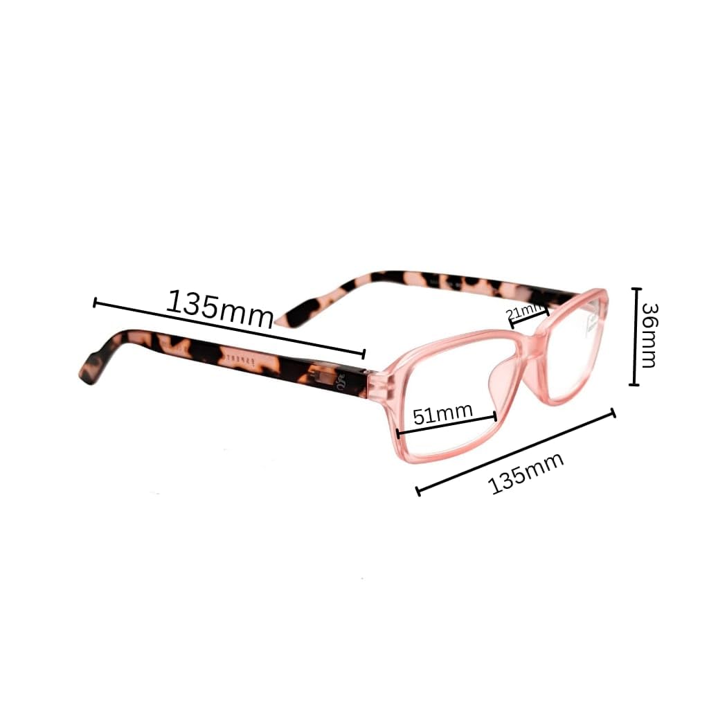 Esperto Martina Pink reading glasses, view 4