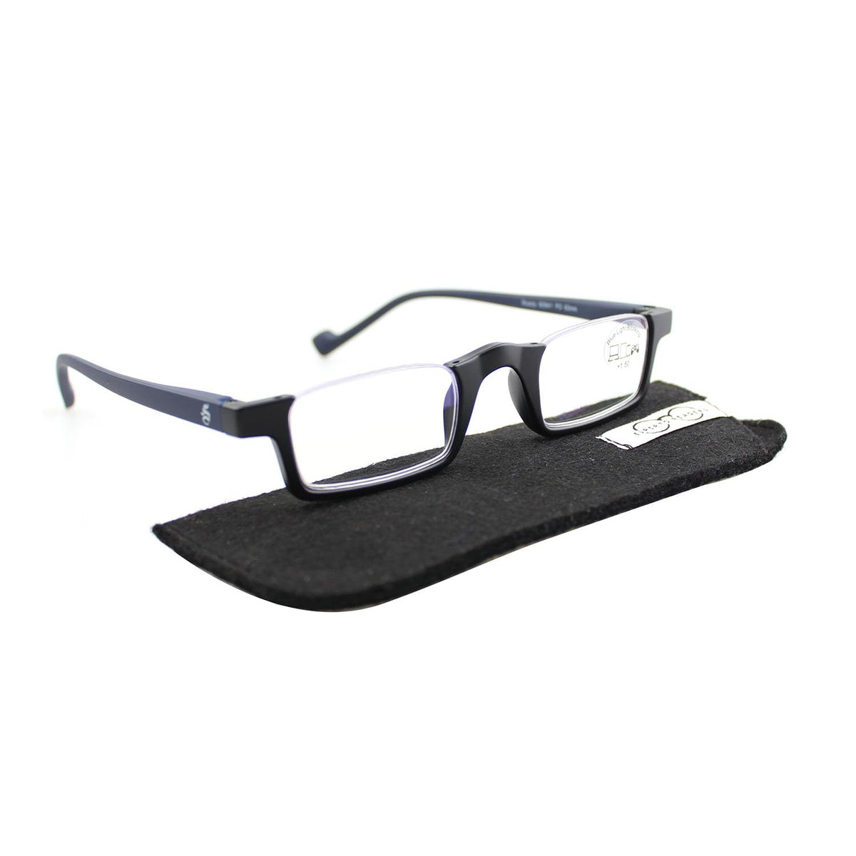 Esperto Roady Black reading glasses with case