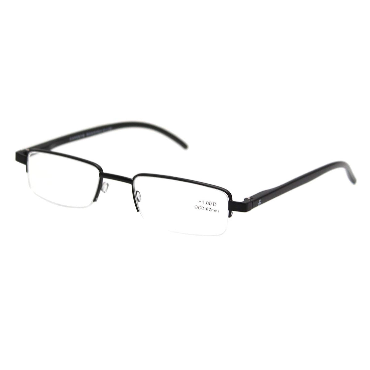 Esperto Lake Full Black reading glasses, view 2